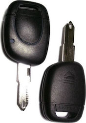 Car Key Shell with Blade with 1 Button L020105 for Renault