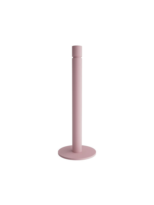 Pam & Co Metallic Paper Towel Holder Pink 12.5x12.5x33cm 1230-303