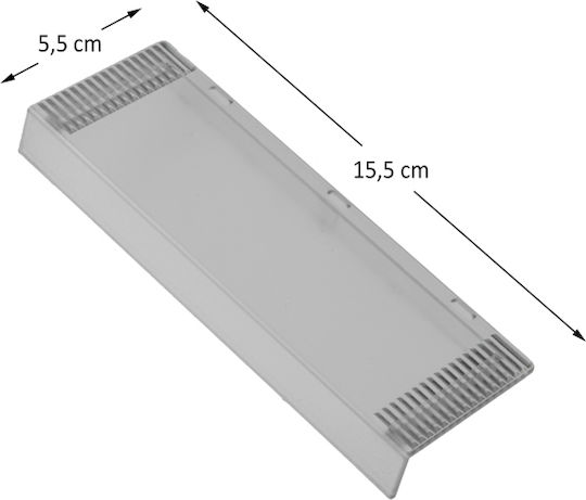 Bosch Replacement Lamp Cover for Vent Hoods Compatible with Bosch 15.5x5.5cm