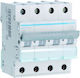 Hager Siguranță automată 16A Tetrapolară AC MCN416A