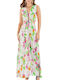 Desigual Praga Summer Midi Dress White