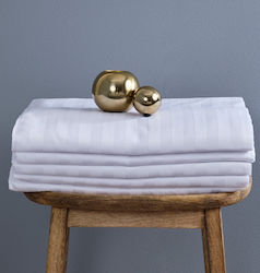 Cokitex Loft Cotton Satin Hotel Sheet 185x290cm