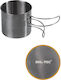 Mil-Tec Stainless Steel Mug Glass for Camping 0.6lt