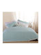 Nef-Nef Homeware Edna Coverlet Single Microfiber Aqua 160x220cm
