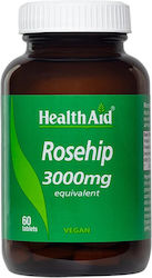 Health Aid Rosehip Vitamin 3000mg 60 tabs