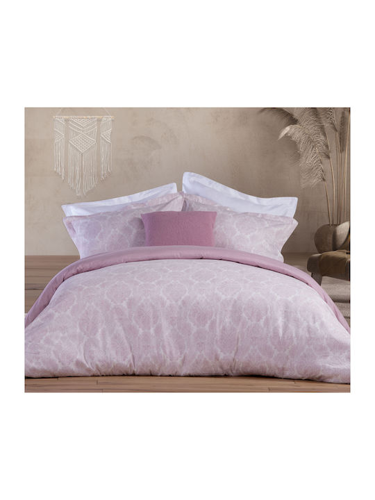 Nef-Nef Homeware Bless Coverlet Queen Size from Polyester Orchid 230x240cm
