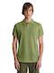 Staff Men's Short Sleeve Blouse Polo Green