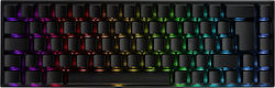 Deltaco DK440R Drahtlos Gaming Mechanische Tastatur 65% mit Kailh Rot Schaltern und RGB-Beleuchtung (Englisch UK)