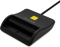 Aisens Cititor Carduri pentru DNI ASCR-SN03C-BK