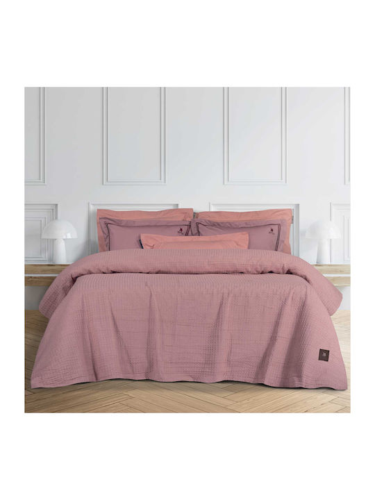 Greenwich Polo Club 3402 Κουβέρτα Πικέ Υπέρδιπλη 230x250εκ. Ροζ