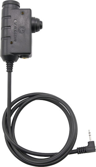 Opsmen Hunting Accessory PTT Switch for Earmor Ear Defenders Motorola Single Standard Plug