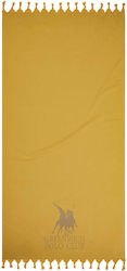 Greenwich Polo Club 3796 Beach Towel Pareo Yellow 170x90cm.
