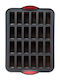 5Five No Coating Silicone Chocolates 24 Cups Baking Pan Silitop 33.2x23.6x2.7cm