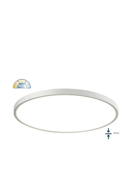 Fos me Στρογγυλό Εξωτερικό LED Panel 45W 60εκ.