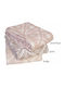 Kipper Rhombus Decke Moné 160x240cm Beige