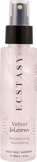 Ecstasy Perfumes Velvet Bloom Body Mist Shimmer 100ml