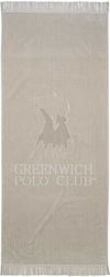 Greenwich Polo Club Prosop de Plajă De Bumbac Ecru