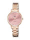 Q&Q Women's Watch with Gold Metal Bracelet