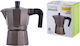 Maestro Stovetop Espresso Pot 3 Cups Brown