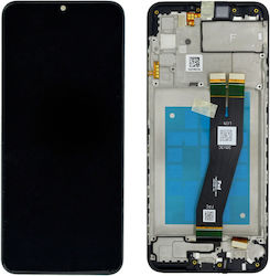 Samsung Οθόνη με Πλαίσιο για Galaxy A02s (Μαύρο)