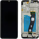 Samsung Screen A025F with Touch Mechanism and Frame for Galaxy A02s (Black)