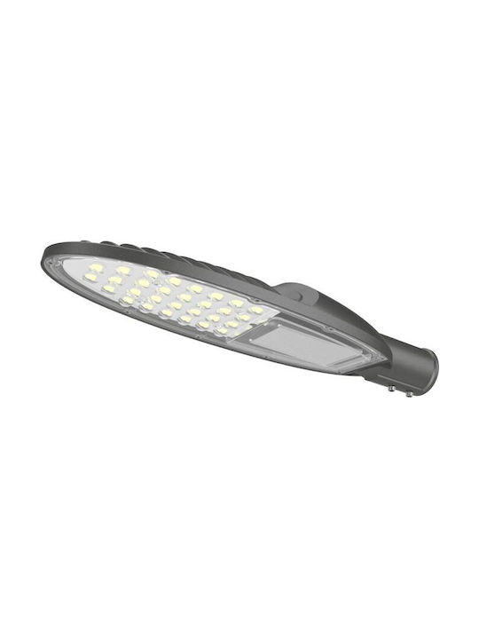 Geyer Εξωτερικό Φωτιστικό LED Δρόμου 60W με Φυσικό Λευκό Φως IP66 Μαύρο