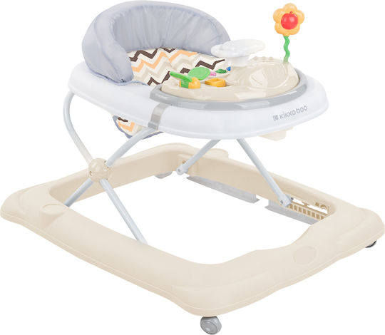 Kikka Boo Baby Walker with Music for 6+ Months Beige