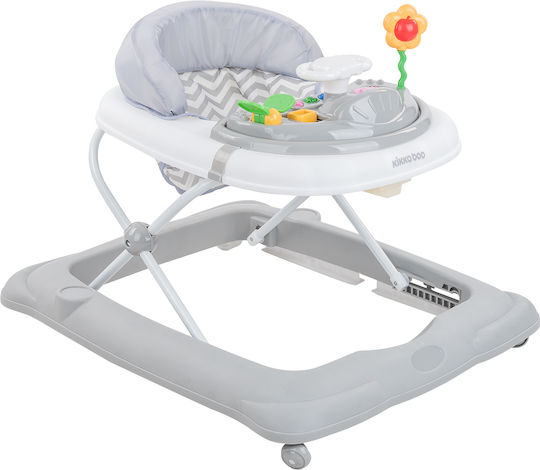 Kikka Boo Misty Baby Walker with Music for 6+ Months Gray