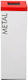 Molyto Elegance Recycling Metallic Waste Bin 80lt White