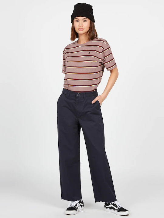 Volcom Skate 28 Women's Fabric Trousers Midnigh...