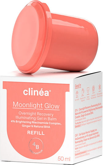 Clinea Moonlight Glow Refill Gel Face Night 50ml