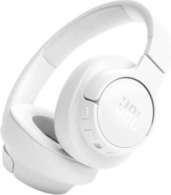 JBL Tune 720BT Ασύρματα/Ενσύρματα Over Ear Ακουστικά με 76 ώρες Λειτουργίας Λευκά