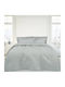 Das Home 9600 Κουβερλί Μονό Microfiber ΓΚΡΙ ΑΝΟΙΧΤΟ 160x240cm