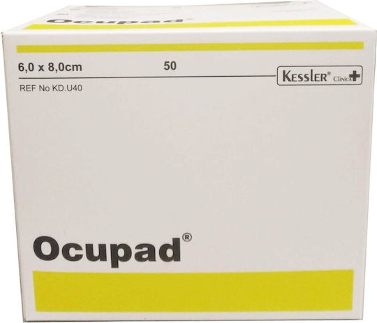 Kessler Ocupad Eye Patches White 6x8cm 50pcs