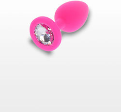 ToyJoy Diamond Booty Jewel Πρωκτική Σφήνα Small Φούξια 7cm