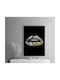 Graffiti Lips Painting on Canvas 35x50cm