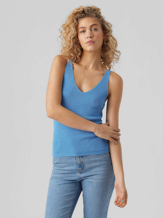 Vero Moda Γυναικεία Καλοκαιρινή Μπλούζα Βαμβακε...