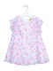 Losan Kids Dress Floral Sleeveless Purple