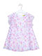 Children's Dress Sleeveless Floral Purple