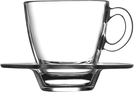 Espiel Aqua Cup Φλιτζάνι Espresso Γυάλινο Διάφανο 72ml