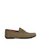 Geox Men's Suede Moccasins Beige U35CFB-00022-C3704