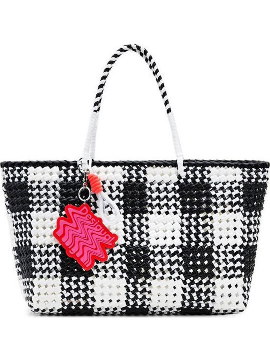 Desigual Fabric Beach Bag Multicolour