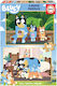 Wooden Kids Puzzle Bluey & Her Family for 3++ Years 32pcs Educa