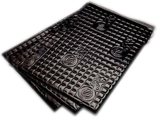 Silent Coat Car Soundproofing 2mm 375 x 250 mm 20pcs SC-M2B-1.875