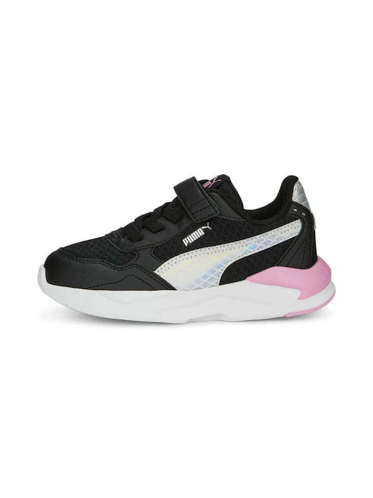 Puma X-Ray Speed Lite Kids Sneakers for Girls with Laces & Strap Black
