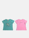 Set Kinder-T-Shirts Mehrfarbig