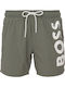 Octopus Men's Swimwear Shorts Olive