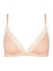 Sloggi Go Ribbed Bralette Σουτιέν Ροζ