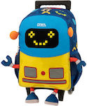 Polo Junior Robot Școală Geantă Cărucior Grădinița Multicoloră L25 x l16 x Î34cm