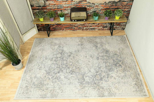 Ezzo Venice 6632ACD Rug Rectangular Grey Beige